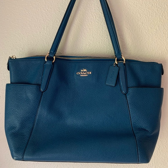 Genuine Coach purse. 10x5x17 inches. Great condition!